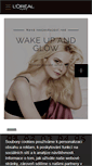 Mobile Screenshot of lorealparis.sk