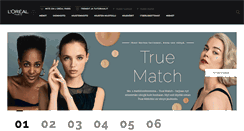 Desktop Screenshot of lorealparis.fi