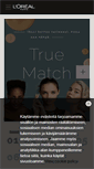 Mobile Screenshot of lorealparis.fi